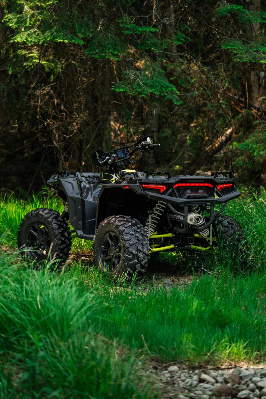 2020-Up Polaris Sportsman XP 1000S and Scrambler XP 1000 Sport Series Oval Slip-On Muffler with 3 Inch Tip MBRP-8