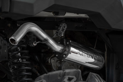 2018-Up Polaris Ranger XP 1000/ Ranger Crew XP 1000 5 Inch Single Slip-on Muffler Assembly Performance Series MBRP-6