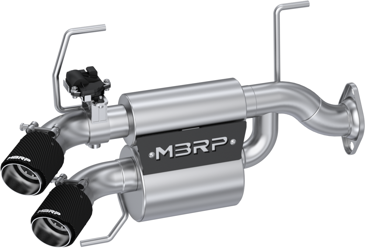 2024-Up Polaris Xpedition Slip-on Stacked Dual-out Active Performance Exhaust MBRP
