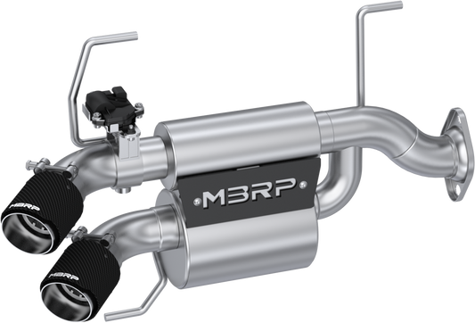 2024-Up Polaris Xpedition Slip-on Stacked Dual-out Active Performance Exhaust MBRP