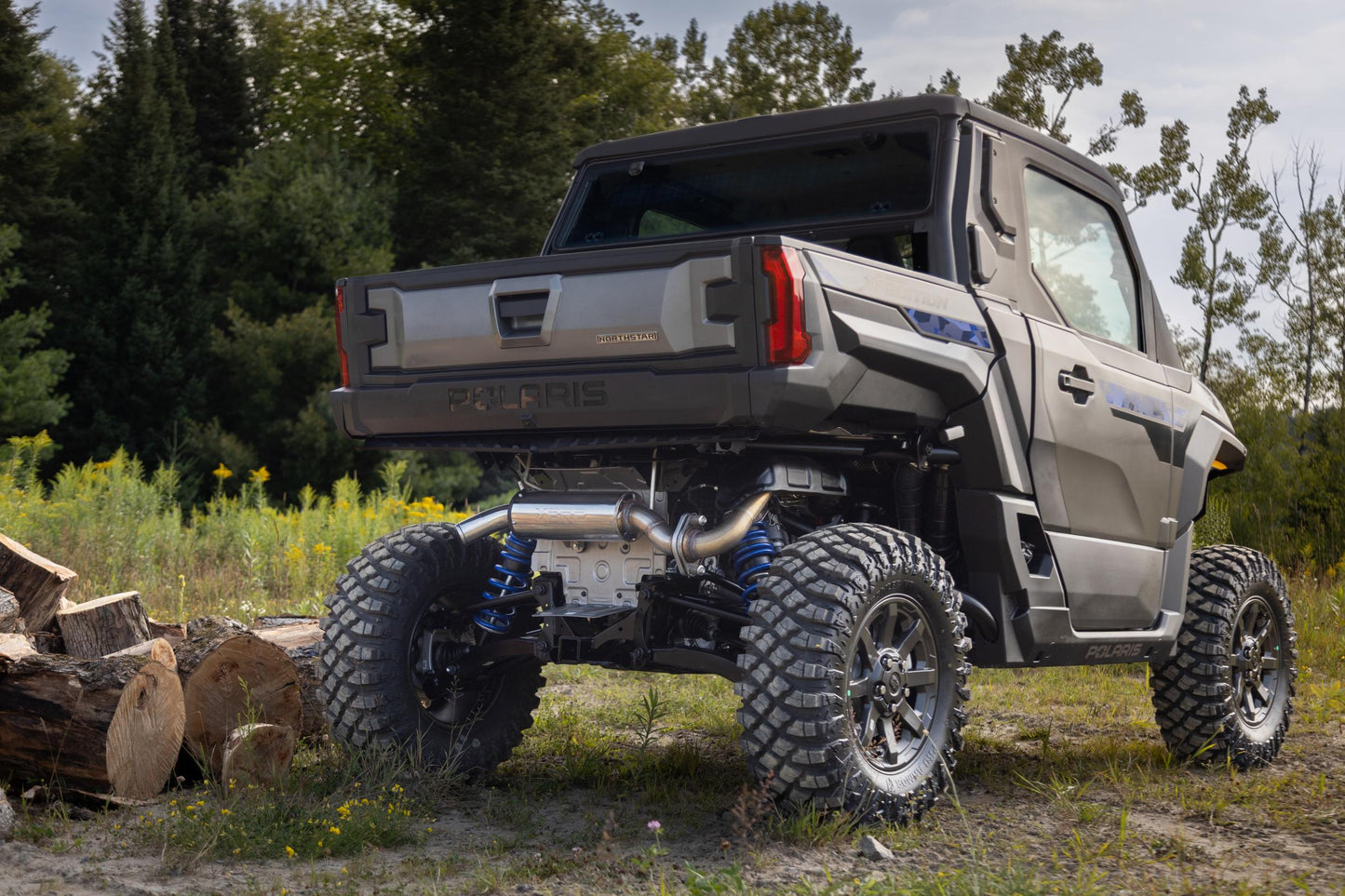 2024-Up Polaris Xpedition 5-Inch Single Slip-on Performance Series Exhaust MBRP-7