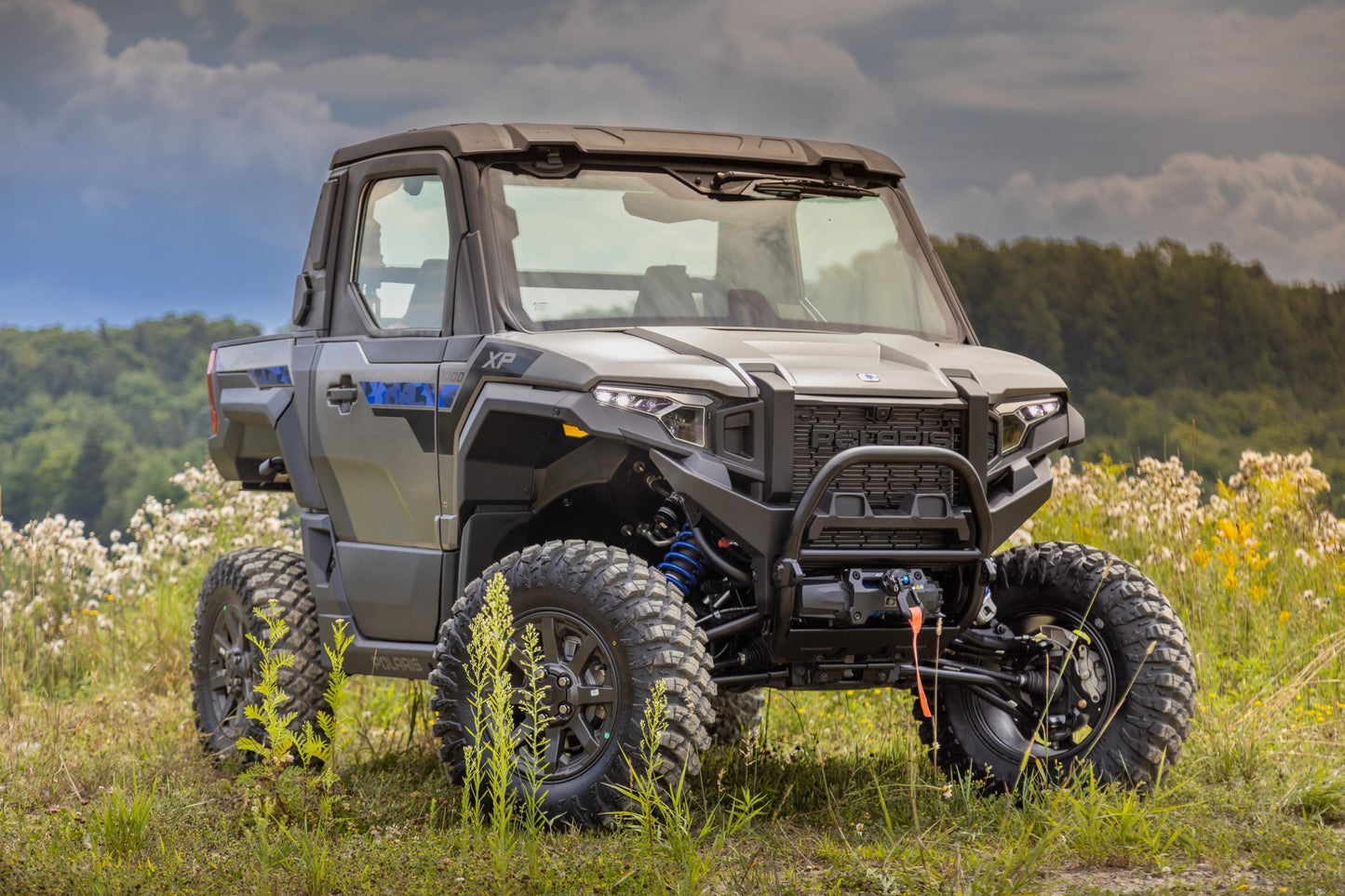 2024-Up Polaris Xpedition 5-Inch Single Slip-on Performance Series Exhaust MBRP-9