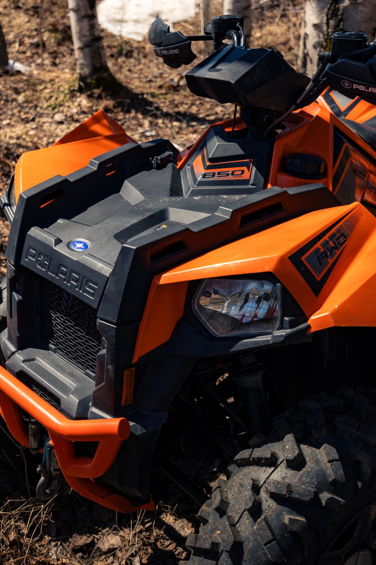 2013-Up Polaris Scrambler 850 Performance Series Single Slip-on Exhaust System MBRP-3