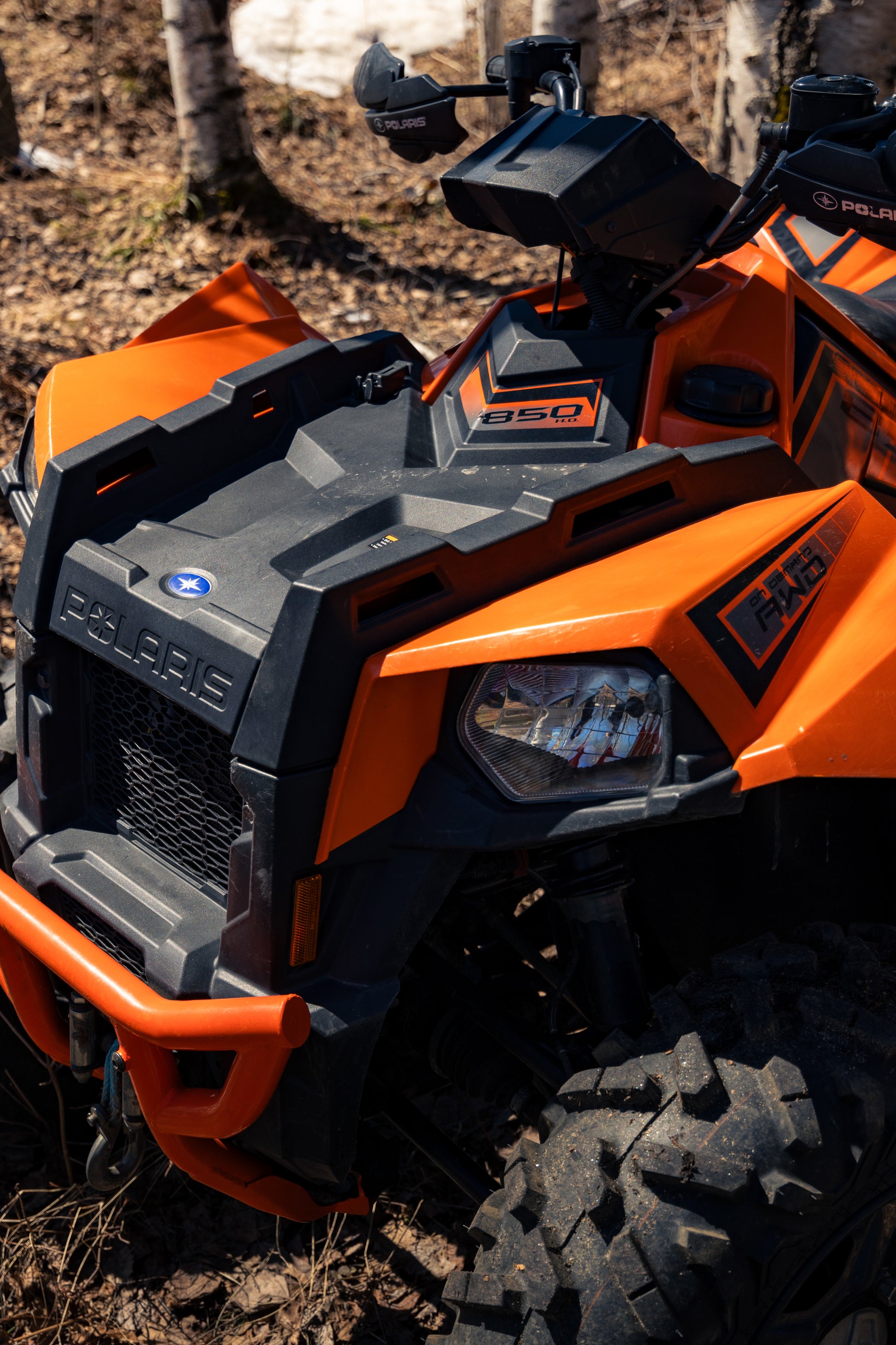 2013-Up Polaris Scrambler 850 Performance Series Single Slip-on Exhaust System MBRP-3