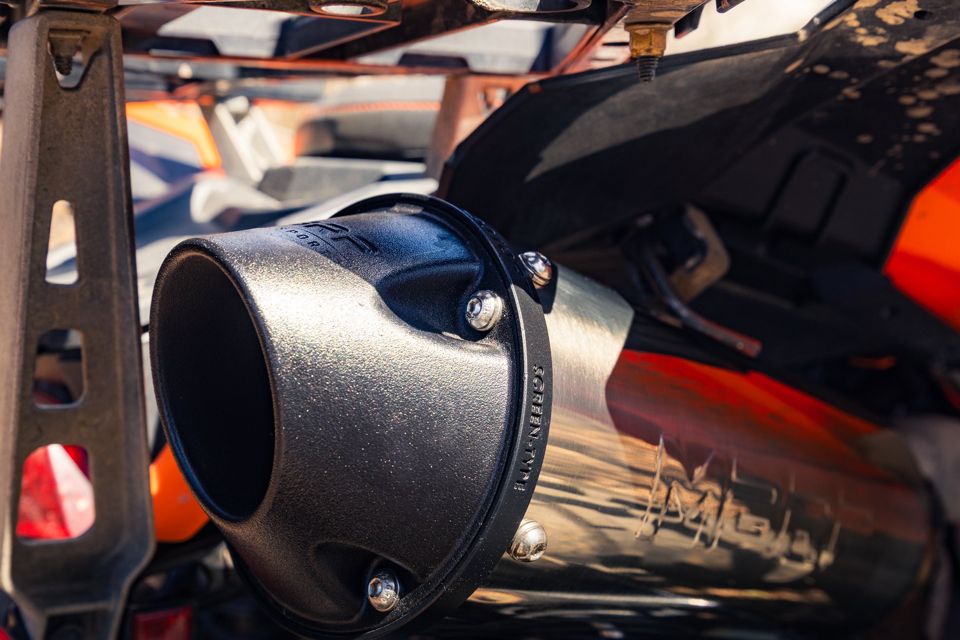 2013-Up Polaris Scrambler 850 Performance Series Single Slip-on Exhaust System MBRP-9