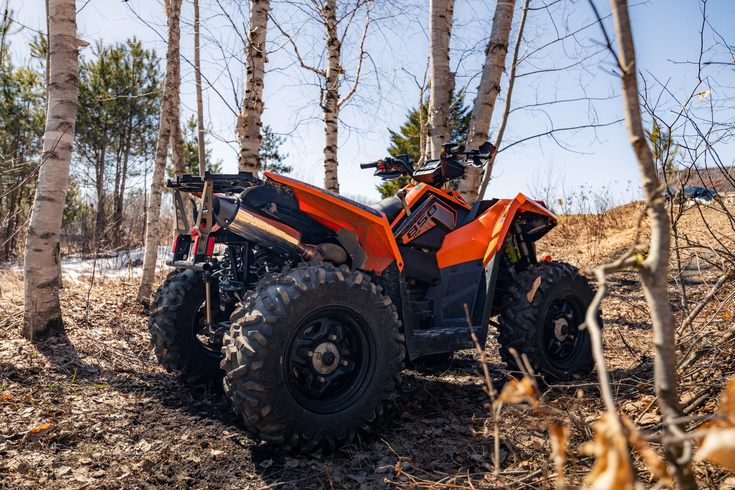 2013-Up Polaris Scrambler 850 Performance Series Single Slip-on Exhaust System MBRP-10
