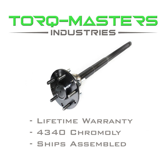 Torq-Masters Axles Chromoly Rear Axle Shaft Assembled Single Jeep XJ Chrysler 8.25 1996 and Newer - Drivers Side Infinity Series