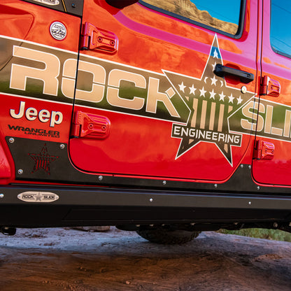 JL 4 Door Step Slider Rocker Guards Rock Slide Engineering-3