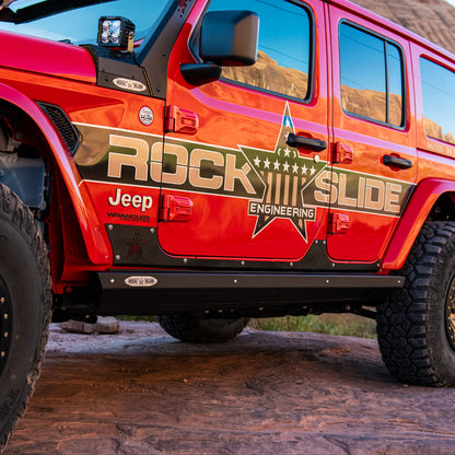 JL 4 Door Step Slider Rocker Guards Rock Slide Engineering-4