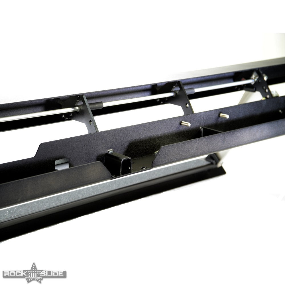 Step Slider Skid Plate Kit for 2007-18 Jeep JK 4 Door Rock Slide Engineering-2