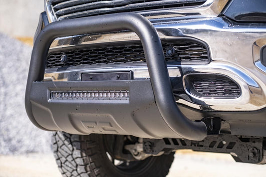 Rough Country RAM 19-20 1500 Bull Bar w/LED Light Bar Black Rough Country