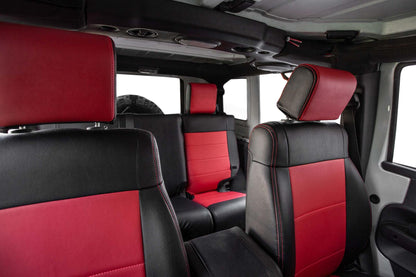 Front Seat Covers for 07-10 Jeep Wrangler JK 2 Door or 4 Door Pair PRP Seats