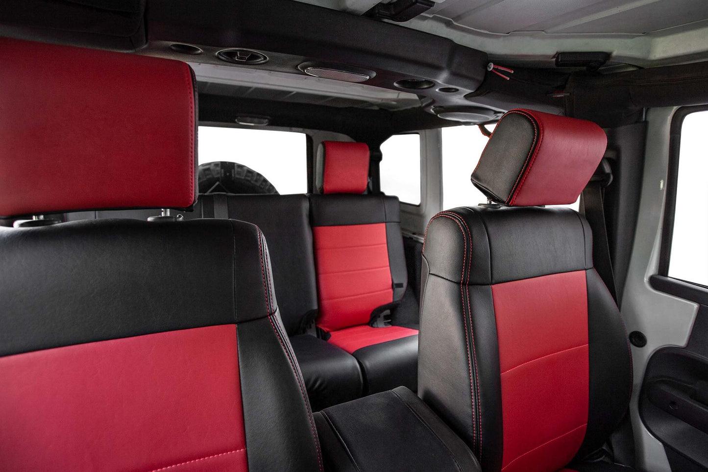 Front Seat Covers for 13-18 Jeep Wrangler JK 2 Door or 4 Door Pair PRP Seats
