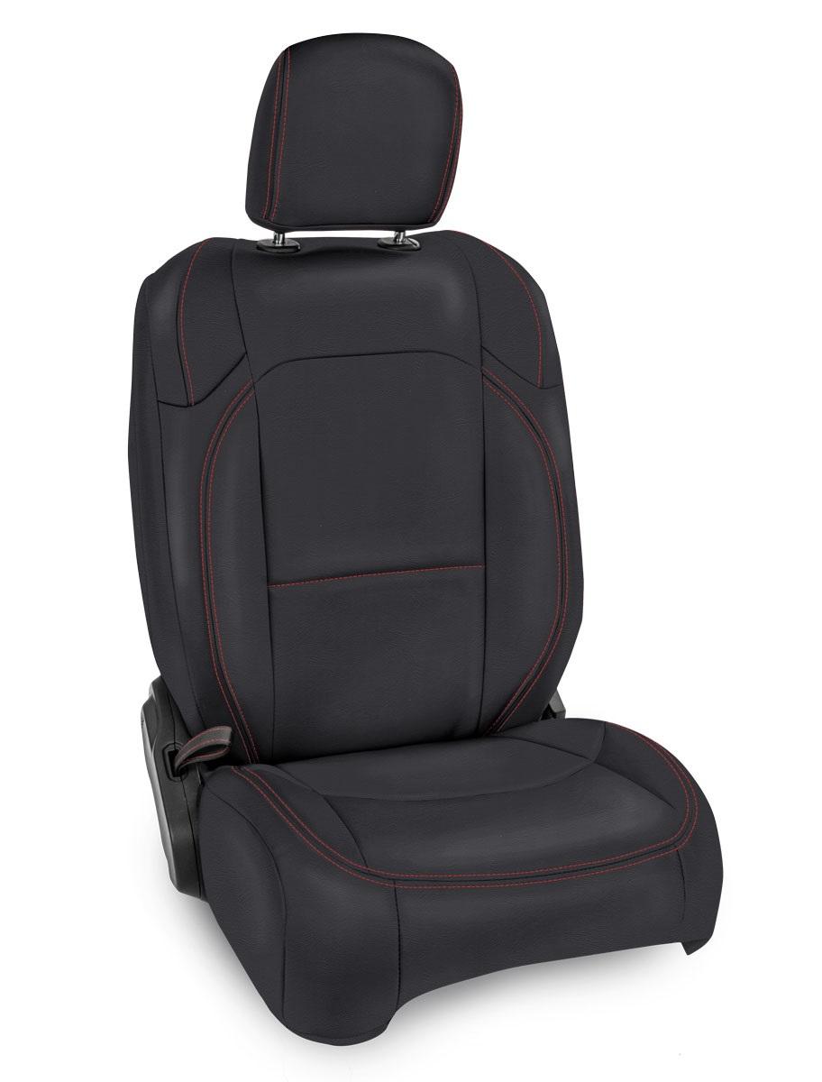 Front Seat Covers for Jeep Wrangler JLU 4 Door Jeep Gladiator JT with Pocket Back Pair PRP Seats-8