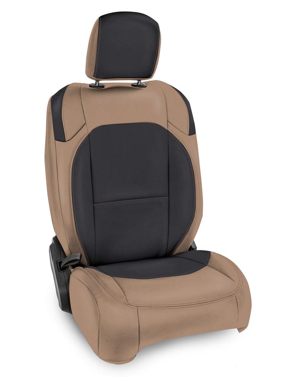 Front Seat Covers for Jeep Wrangler JLU 4 Door Jeep Gladiator JT with Pocket Back Pair PRP Seats-5