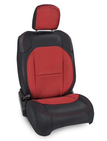 Front Seat Covers for Jeep Wrangler JLU 4 Door Jeep Gladiator JT with Pocket Back Pair PRP Seats-4