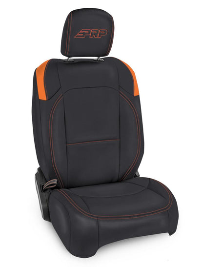 Front Seat Covers for Jeep Wrangler JLU 4 Door Jeep Gladiator JT with Pocket Back Pair PRP Seats-2