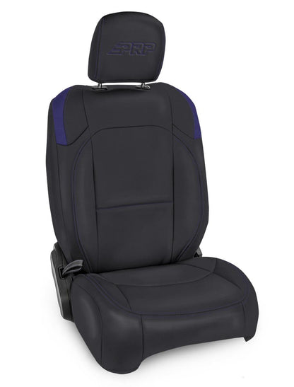 Front Seat Covers for Jeep Wrangler JLU 4 Door Jeep Gladiator JT with Pocket Back Pair PRP Seats-1