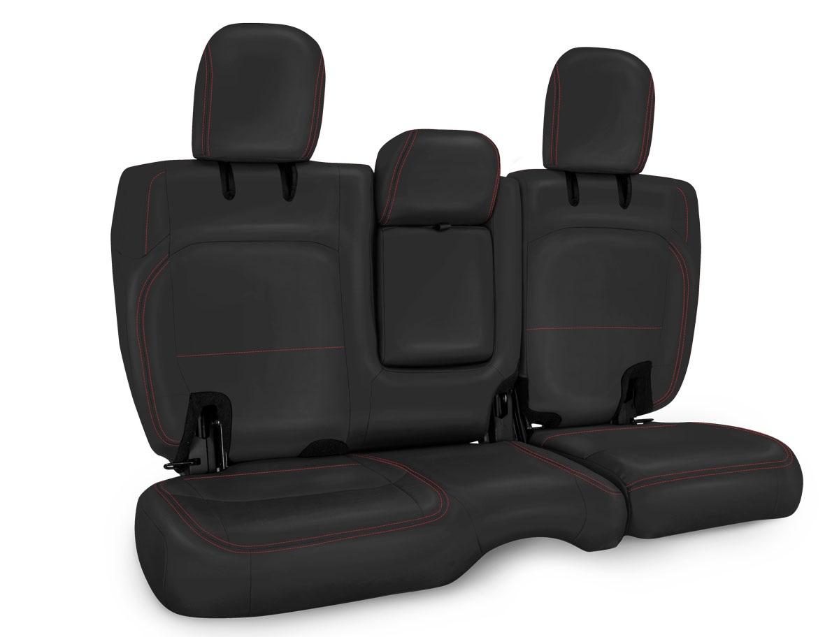 Rear Bench Cover for Jeep Wrangler JLU 4 door with Armrest PRP Seats-8