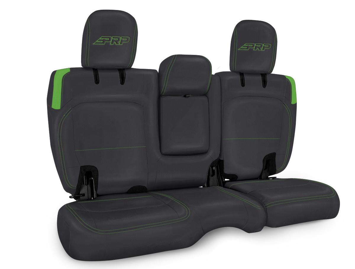 Rear Bench Cover for Jeep Wrangler JLU 4 door with Armrest PRP Seats-3