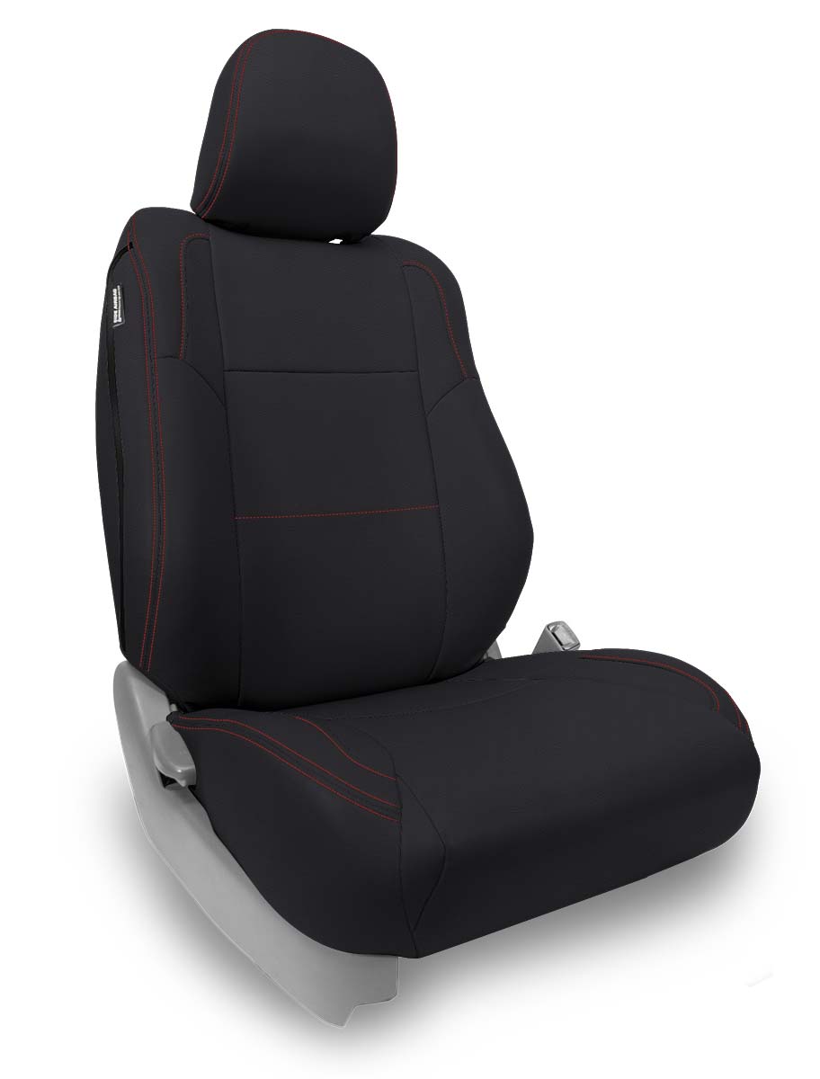 Front Seat Covers for 12-15 Toyota Tacoma Fold Flat Edition Pair PRP Seats-5