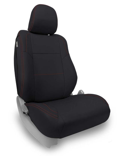 Front Seat Covers for 12-15 Toyota Tacoma Fold Flat Edition Pair PRP Seats-5