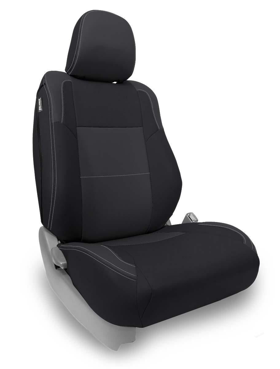 Front Seat Covers for 12-15 Toyota Tacoma Fold Flat Edition Pair PRP Seats