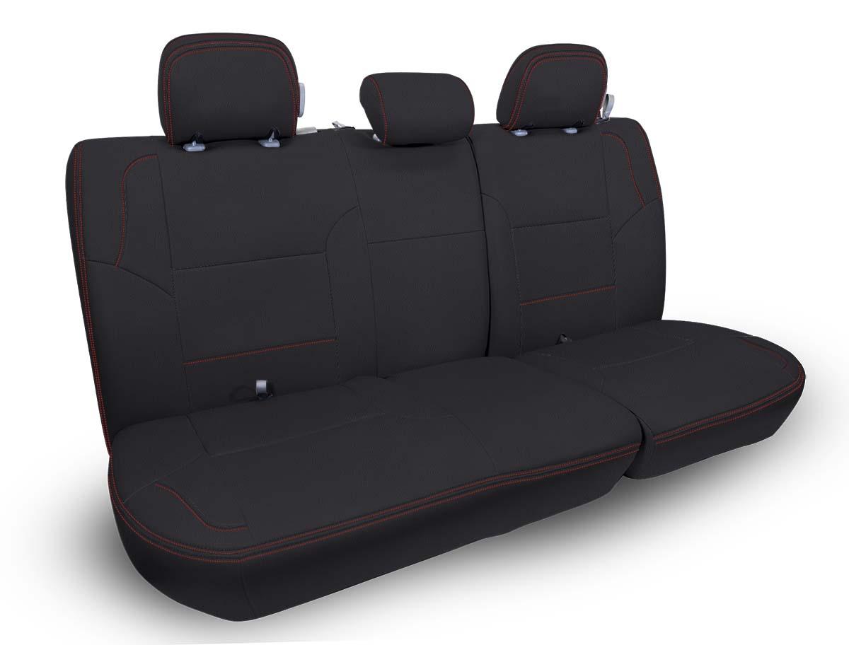 Rear Bench Cover for 12-15 Toyota Tacoma Double Cab PRP Seats-2