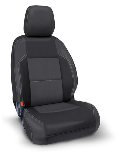 Front Seat Covers for 2016-2023 Toyota Tacoma with Manual Seat Adjusters Pair PRP Seats-3
