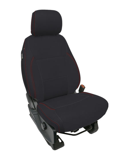 Front Seat Covers for 2021-Present Ford F150 2023-Present Super Duty with Standard PRP Seats-4