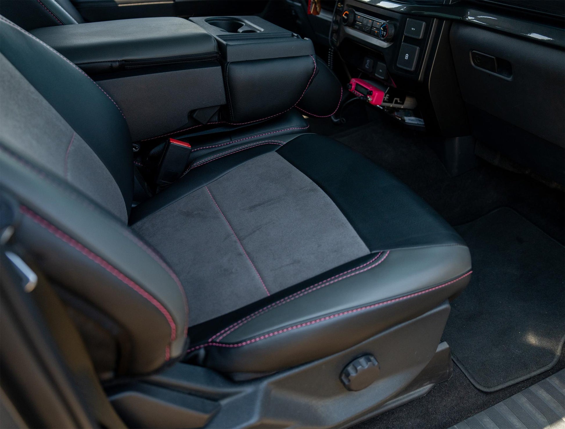 Front Seat Covers for 2021-Present Ford F150 2023-Present Super Duty with Standard PRP Seats-14