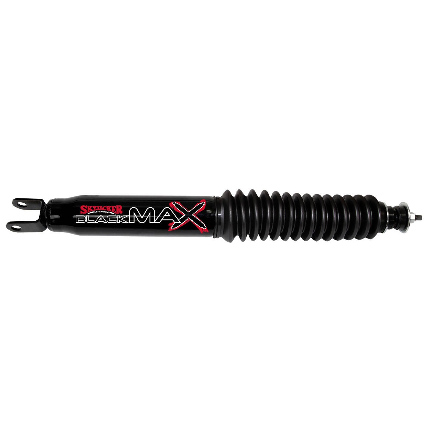 Black MAX Shock Absorber w/Black Boot 18.50 Inch Extended 12.25 Inch Collapsed 99-07 Silverado/Sierra 1500 Skyjacker