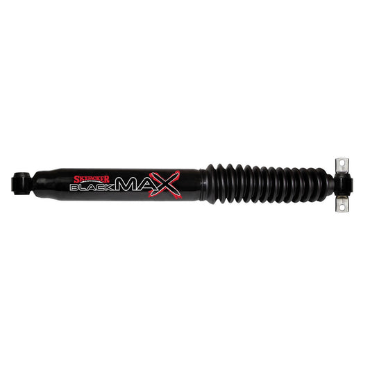 Black MAX Shock Absorber w/Black Boot 24.84 Inch Extended 14.85 Inch Collapsed 87-96 Dodge Dakota 91-94 Mazda Navajo 91-94 Ford Explorer 06-10 Hummer H3 Skyjacker