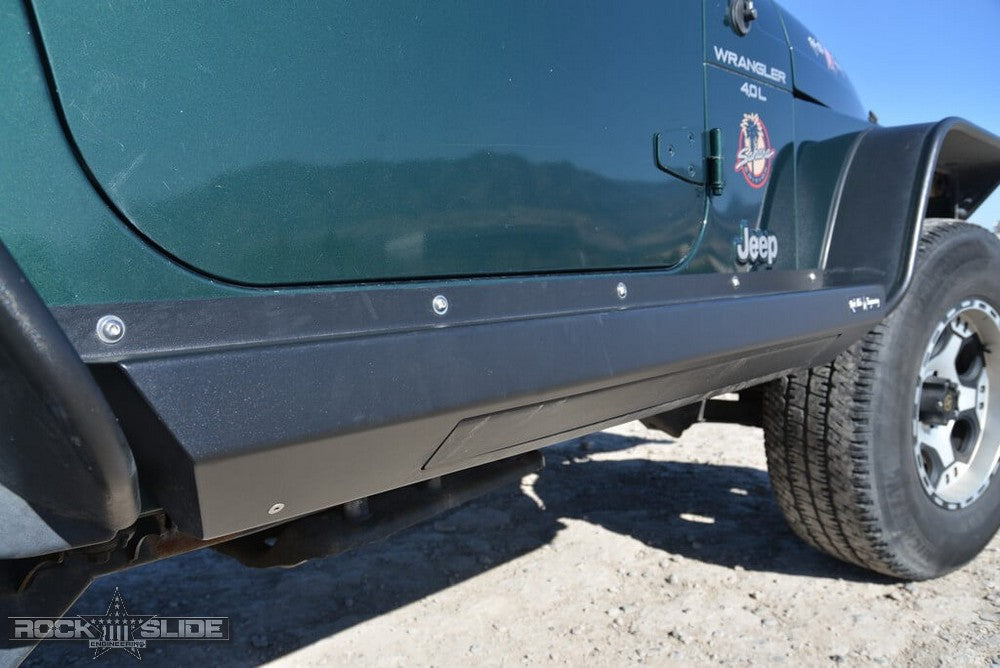 TJ 2 Door Step Slider Rock Slide Engineering-1