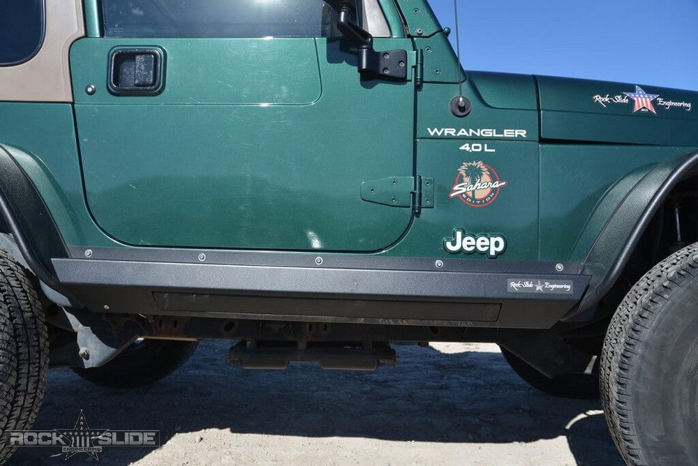 TJ 2 Door Step Slider Rock Slide Engineering-2