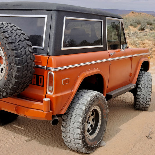 Rock Slide Engineering Ford Bronco 1St Generation Step Sliders 2 Boxes Rock Slide Engineering
