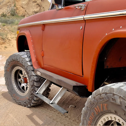 Ford Bronco 1St Generation Step Sliders Passenger Side Sub Part Rock Slide Engineering-1