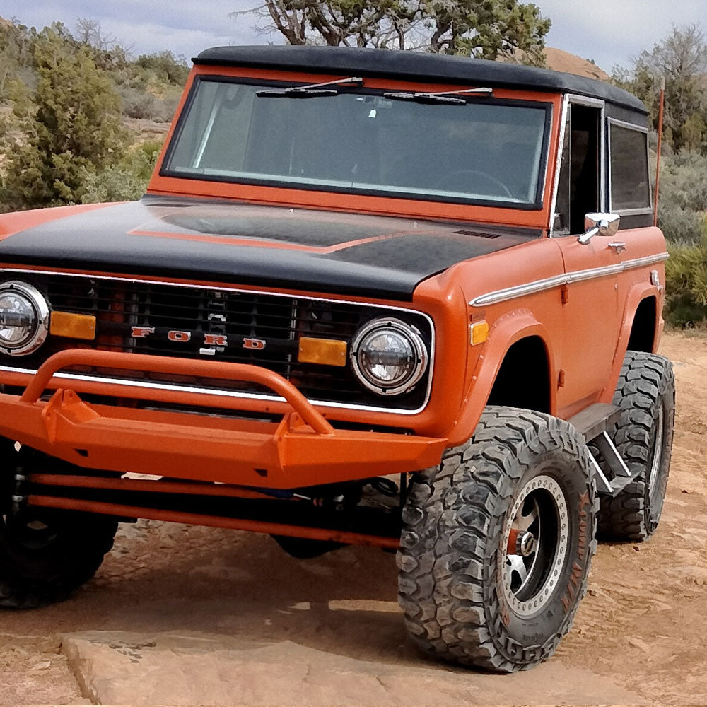 Rock Slide Engineering Ford Bronco 1St Generation Step Sliders Passenger Side Sub Part Rock Slide Engineering
