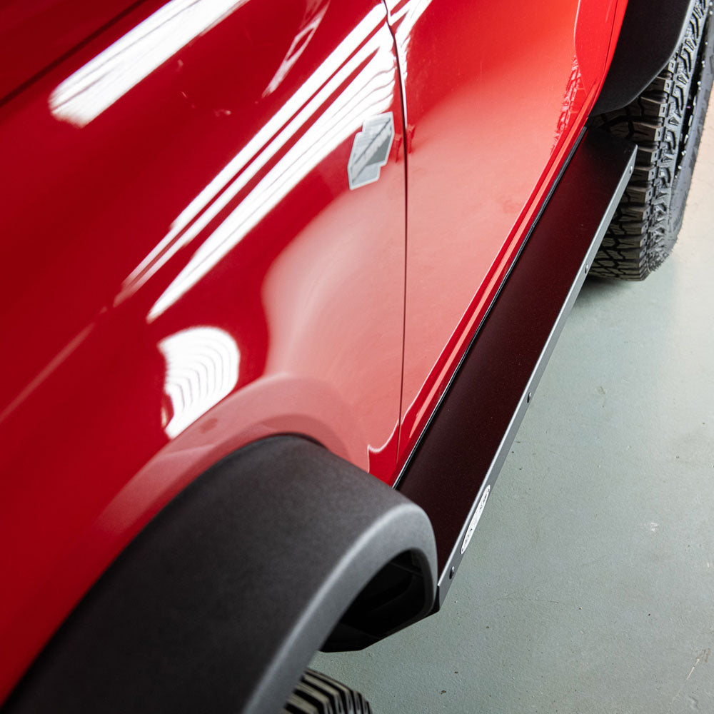 Rock Slide Engineering Bronco Side Step Sliders For 21-Pres Bronco 2 Door Models Set Rock Slide Engineering