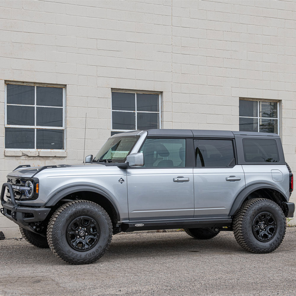 Bronco Side Step Sliders For 21-Pres Bronco 4 Door Models Set Rock Slide Engineering-16