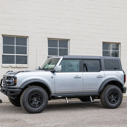 Bronco Side Step Sliders For 21-Pres Bronco 4 Door Models Set Rock Slide Engineering-17