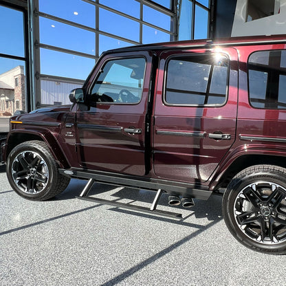 Mercedes-Benz G-Wagen Step Sliders Drivers Side Rock Slide Engineering-3