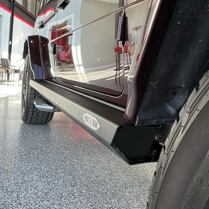 Mercedes-Benz G-Wagen Step Sliders Passenger Side Rock Slide Engineering-4