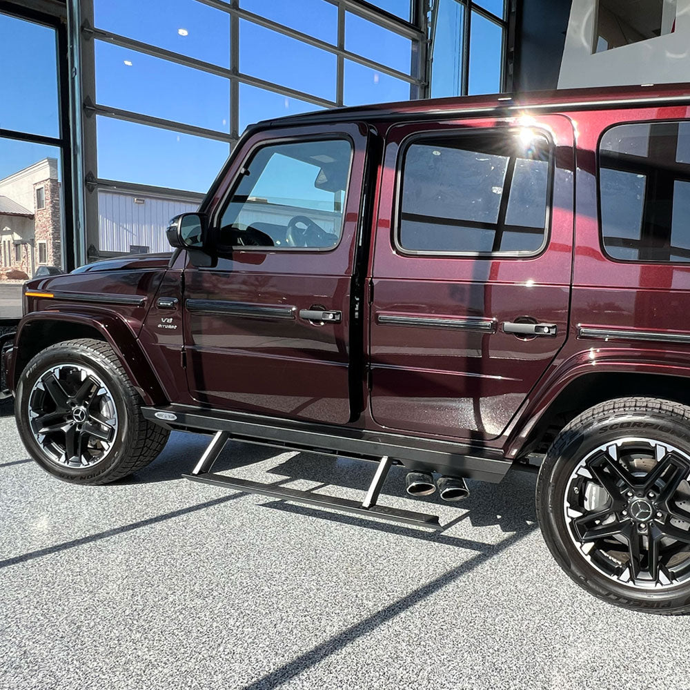 Mercedes-Benz G-Wagen Step Sliders Rock Slide Engineering-3