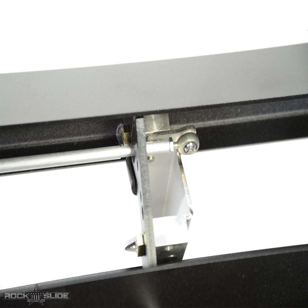 Rock Slide Engineering Jeep JK Side Step Slider Set For 07-18 Wrangler JK 4 Door Models Set Rock Slide Engineering