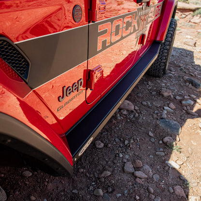 JT Gladiator Side Step Sliders For 20-Pres Jeep Gladiator Set Rock Slide Engineering-18