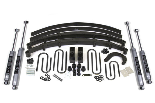 6 Inch Lift Kit Chevy/GMC 3/4 Ton Truck/Suburban 73-76 4WD Leaf Springs BDS Suspension-1