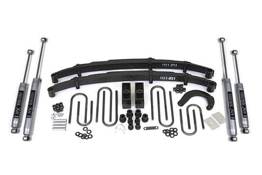 4 Inch Lift Kit Chevy/GMC 1/2 Ton Truck/SUV 77-87 4WD 4 Inch Block BDS Suspension-1