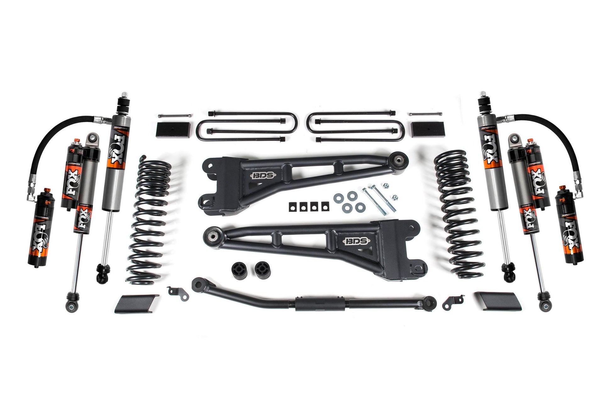 2.5 Inch Lift Kit w/ Radius Arm Ford F450 Super Duty 23-24 BDS Suspension-2