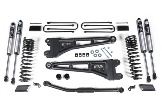 2.5 Inch Lift Kit w/ Radius Arm Ford F450 Super Duty 23-24 BDS Suspension-1